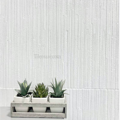 modern white tiles