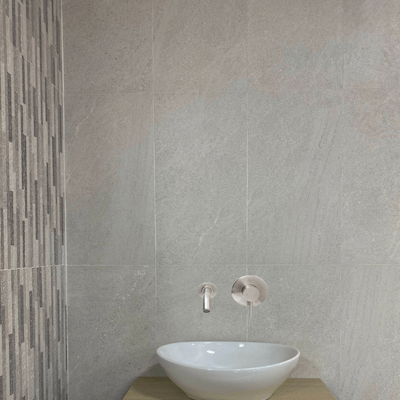 minimal grout needed