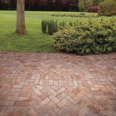 brick effect porcelain for exterior pathways