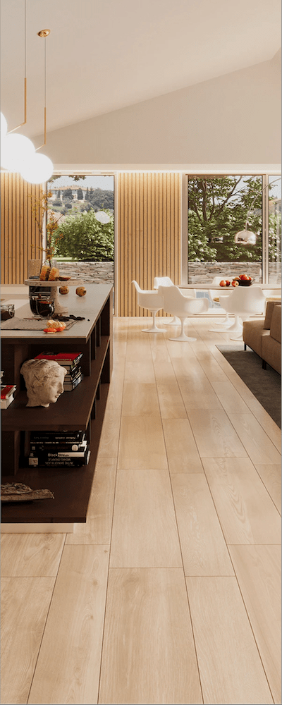 Italian wood effect tiles