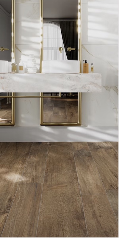 Italian wood effect tiles